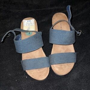 Lucky Brand Denim Blue Sandals